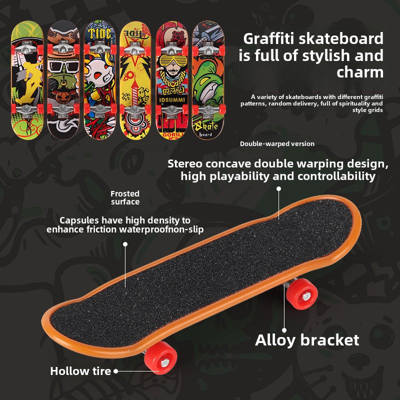 MiniRamp Finger Skatepark – Joacă Creativă și Antrenament de Abilități