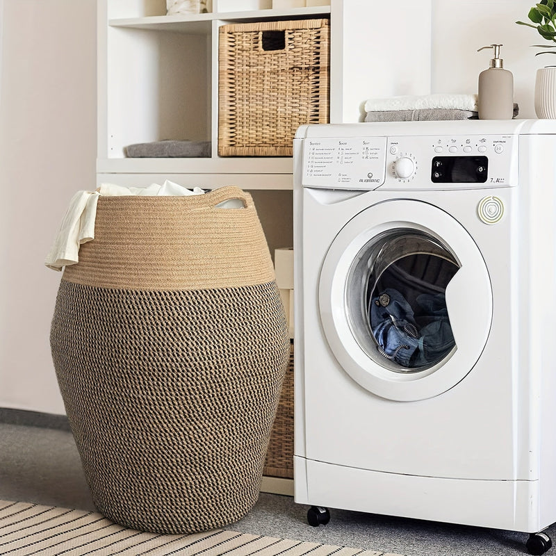 Large Wicker Laundry Basket – Practical and Elegant for Every Laundry Room