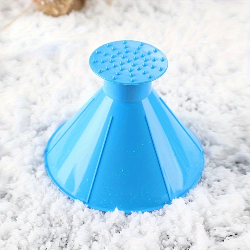 Zimowy Skrobak do Szyb Samochodowych - Łatwe Usuwanie Śniegu i Lodu