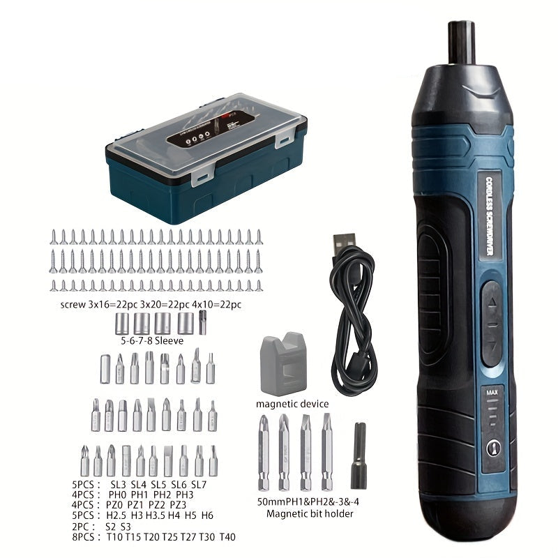 Zestaw Wkrętarki Akumulatorowej 3.6V – Kompaktowa i Łatwa w Użyciu