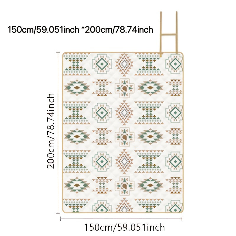 Koc Piknikowy – Składany i Wodoodporny na Czas Spędzony na Zewnątrz