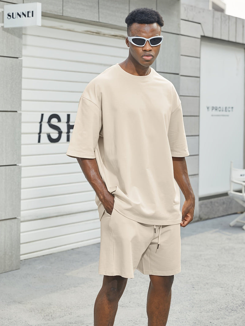 Relaksujący Casualowy Zestaw Bawełniany – Lekki i Wygodny