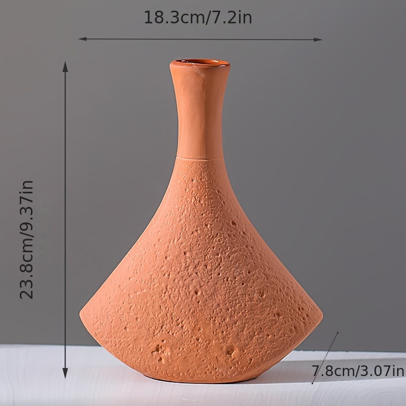 Geometryczne Ceramiczne Wazy - Nowoczesna Dekoracja do Każdego Pomieszczenia