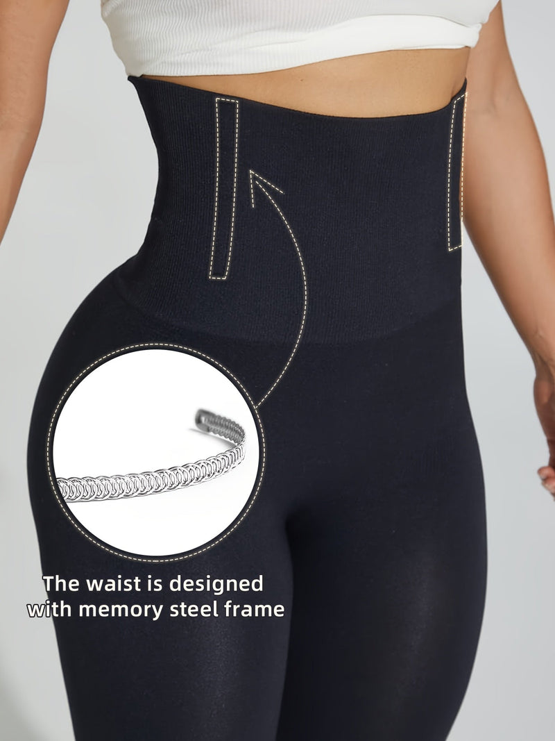 Damskie Spodnie Yoga z Wysokim Stanem – Wygodne, Wyszczuplające i Oddychające