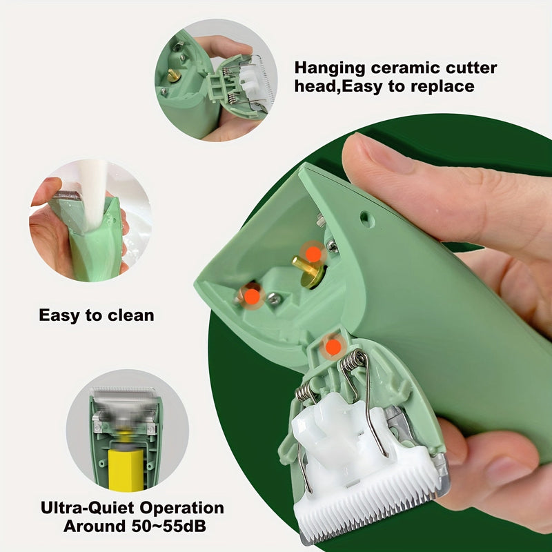 Profesjonalny Trymer do Włosów na Ciele - Wygodne i Bezpieczne Strzyżenie