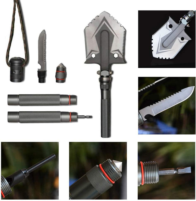 Lopată multifuncțională All-in-One – Ideală pentru aventuri în aer liber