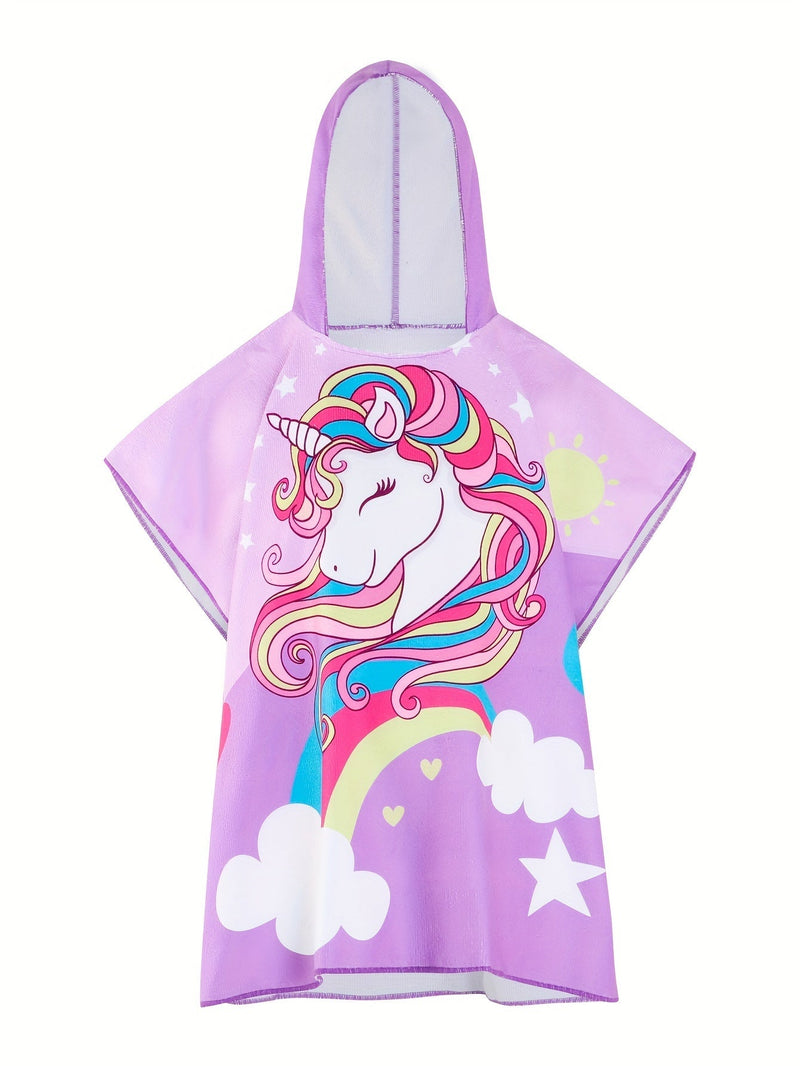 Édes védőpóló gyerekeknek unikornissal – légáteresztő és mosható mosógépben