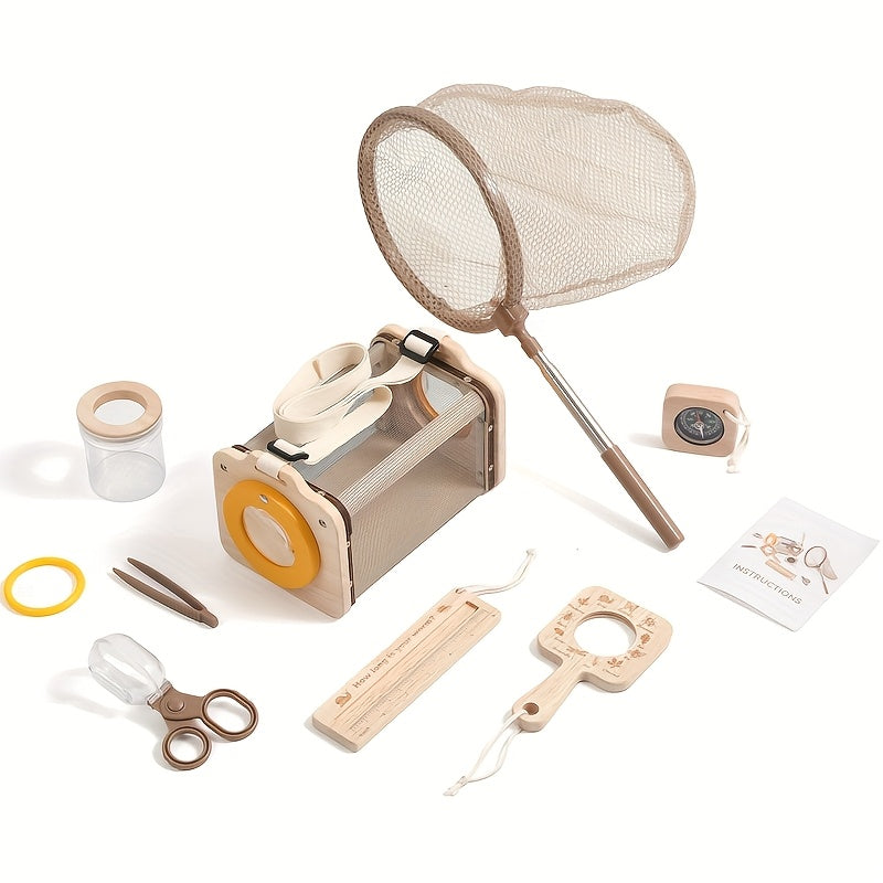 Nature Explorer Set pentru Studiul Insectelor – Descoperire și Joc în Natură