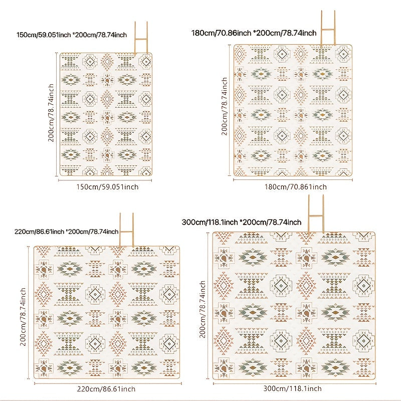 Koc Piknikowy – Składany i Wodoodporny na Czas Spędzony na Zewnątrz