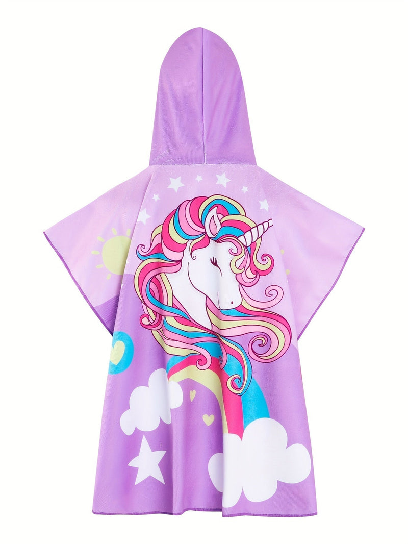 Édes védőpóló gyerekeknek unikornissal – légáteresztő és mosható mosógépben