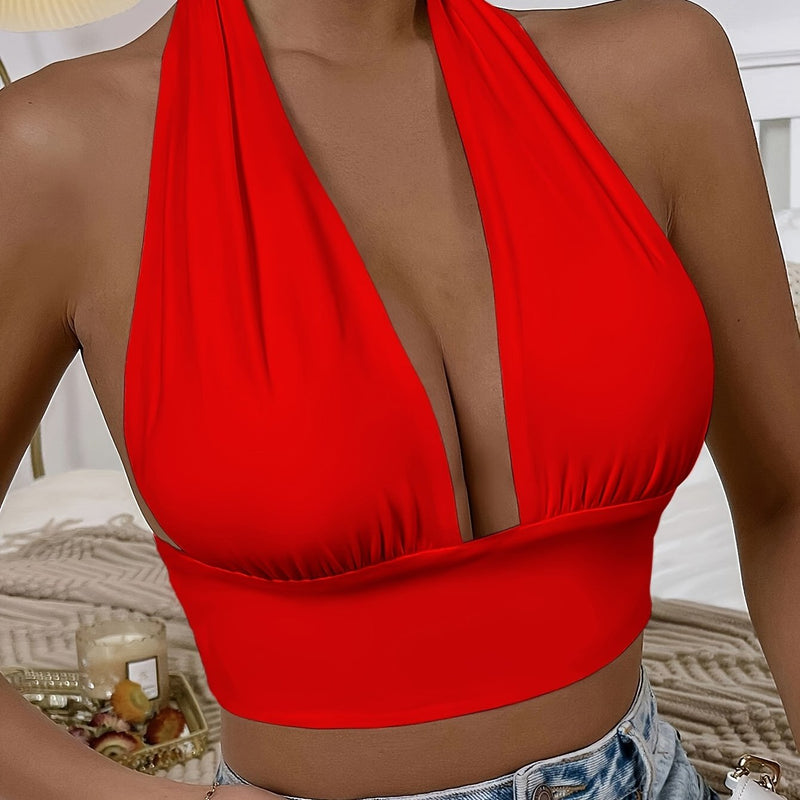 Elegancki Top Bandeau Damski - Elastyczny i Modny