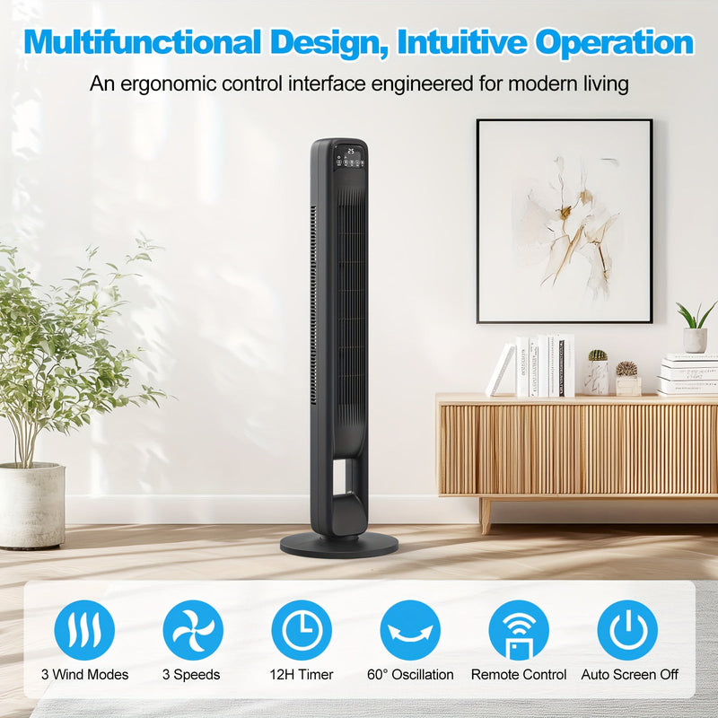 Wentylator wieżowy bezłopatkowy – Cichy i Regulowany