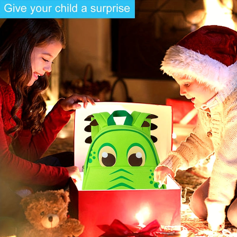 Rucsac drăguț Dinozaur pentru Copii – Rucsac Școlar Spațios și Confortabil