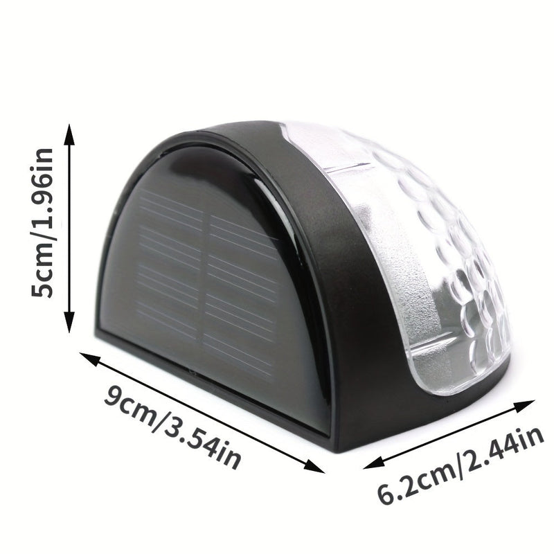 SolarGlow Półokrągłe Oświetlenie LED do Ogrodzenia – Eleganckie i Trwałe