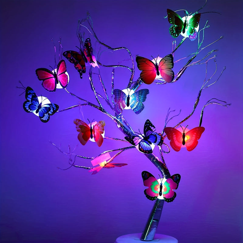 LED lampy ButterflyGlow - magické 3D osvětlení motýla