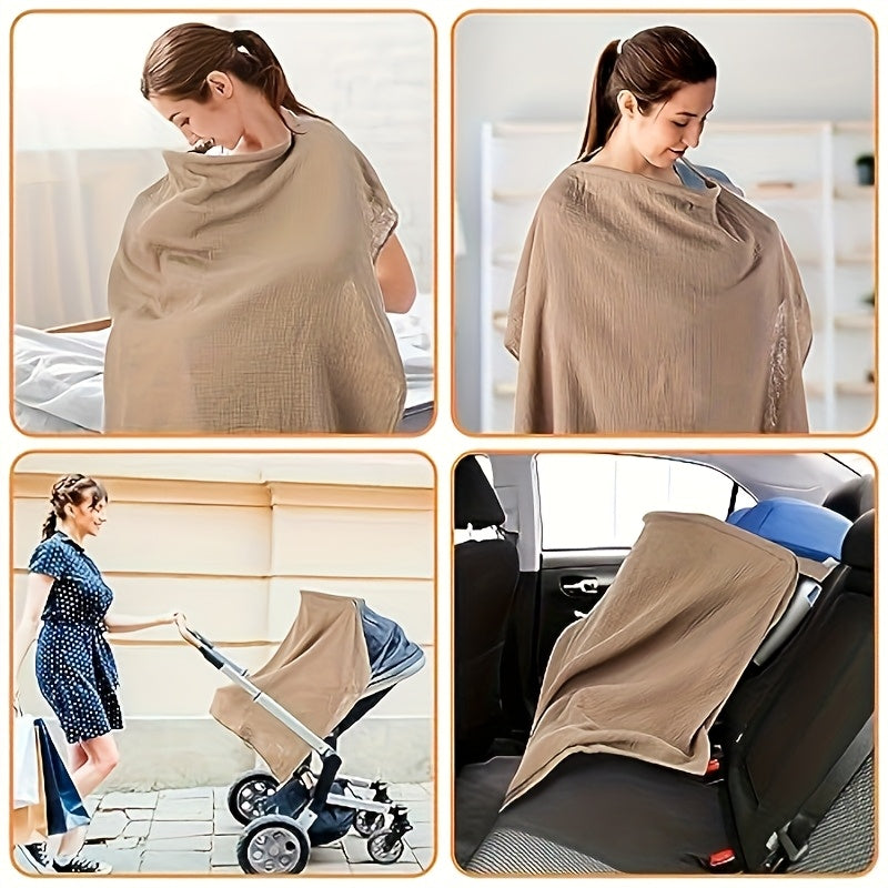 BreezeEase Protecție Exterioară pentru Alăptare – Ușoară și Respirabilă