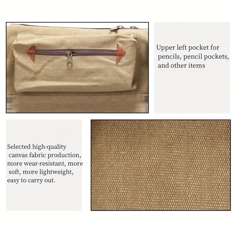 Plecak na Sztalugę Canvas – Praktyczny, Trwały i Łatwy do Przenoszenia