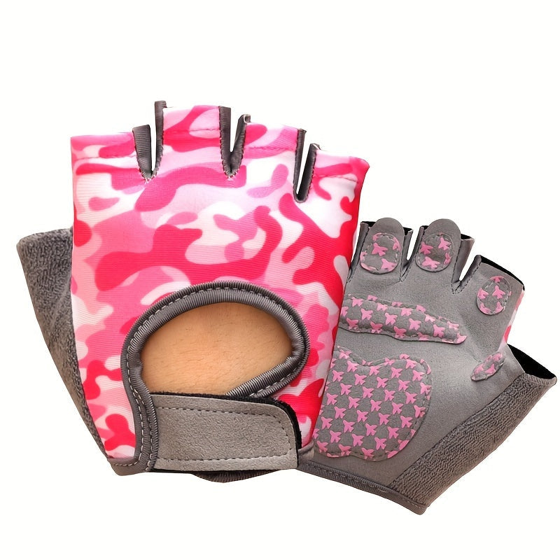 Félujjas kerékpáros kesztyűk és szabadtéri tevékenységekhez – Légáteresztő és csúszásgátló kialakítás