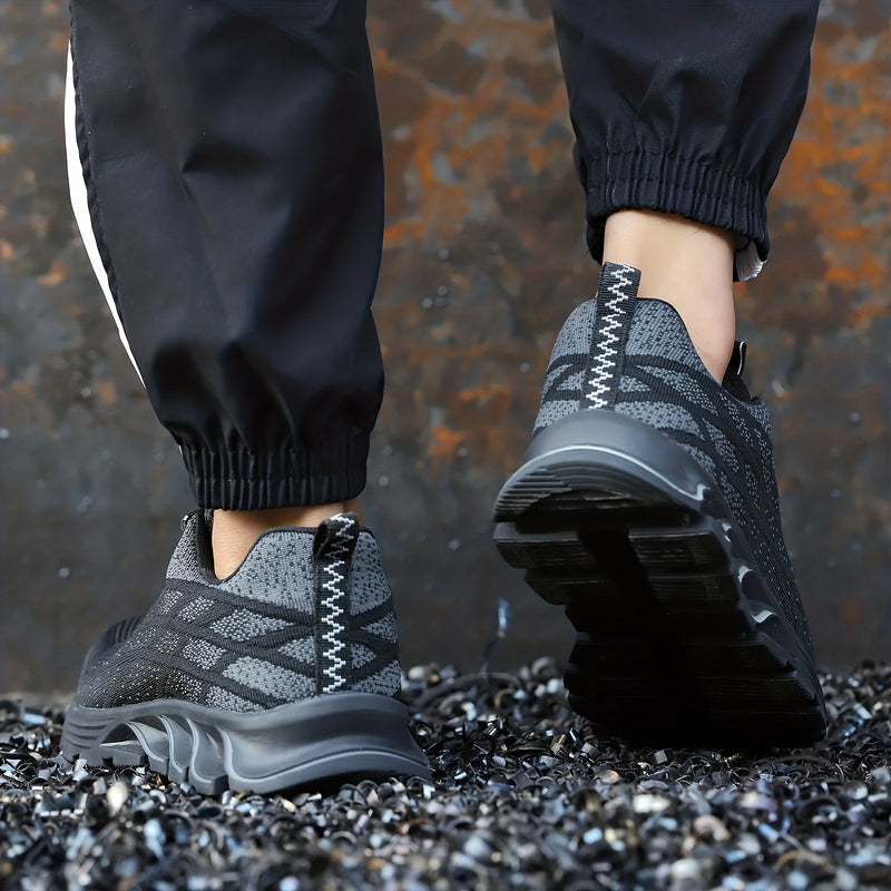 FlexGuard Męskie Buty Robocze i Sportowe – Oddychające i Antypoślizgowe