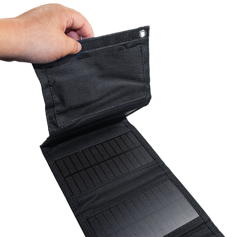 Składana Ładowarka Słoneczna – Lekka i Trwała do Kempingowania i Wędrówek