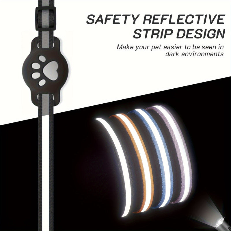 Obroża dla kota z bezpiecznym zapięciem i dzwoneczkiem – regulowana dla kotów w różnych rozmiarach