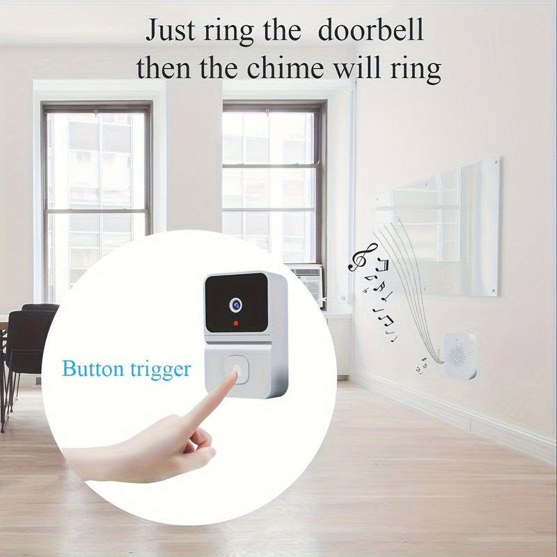 VisioBell Intelligent Doorbell - Security and Comfort with HD Video and Two-Way Communication