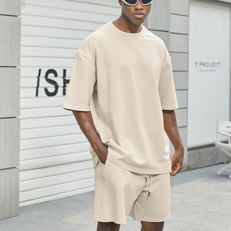 Relaksujący Casualowy Zestaw Bawełniany – Lekki i Wygodny