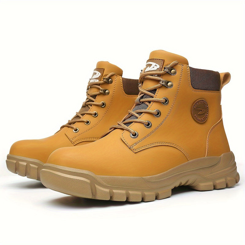 Durable work shoes with steel toe caps – Strong and comfortable for work and industry