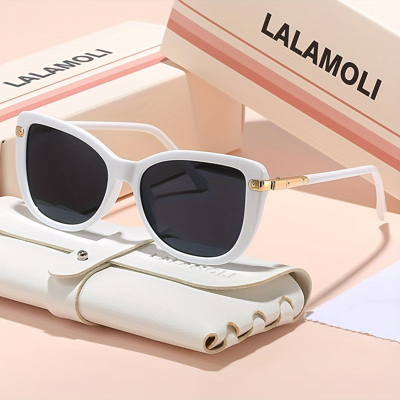 Eleganckie Owalne Okulary Przeciwsłoneczne dla Damskich – Modne i Wygodne