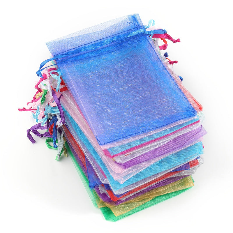 Set elegant de săculeți organza – Ideal pentru cadouri și decorațiuni de petrecere