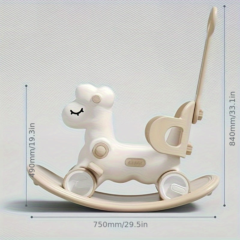 2-în-1 Leagăn pentru Copii și Bicicletă Echilibru - Jucărie Sigură și Distractivă