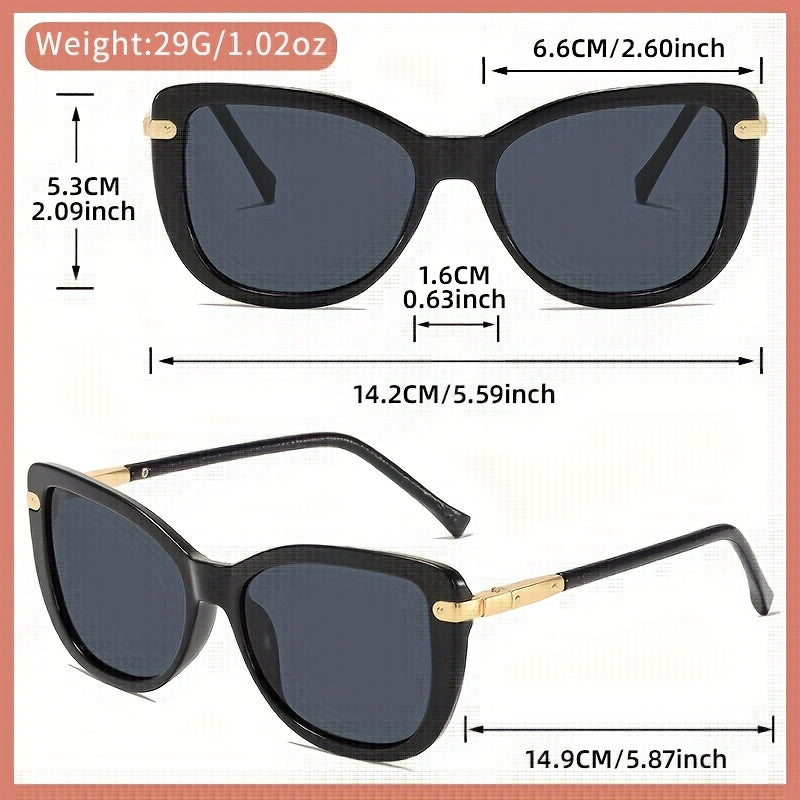 Eleganckie Owalne Okulary Przeciwsłoneczne dla Damskich – Modne i Wygodne