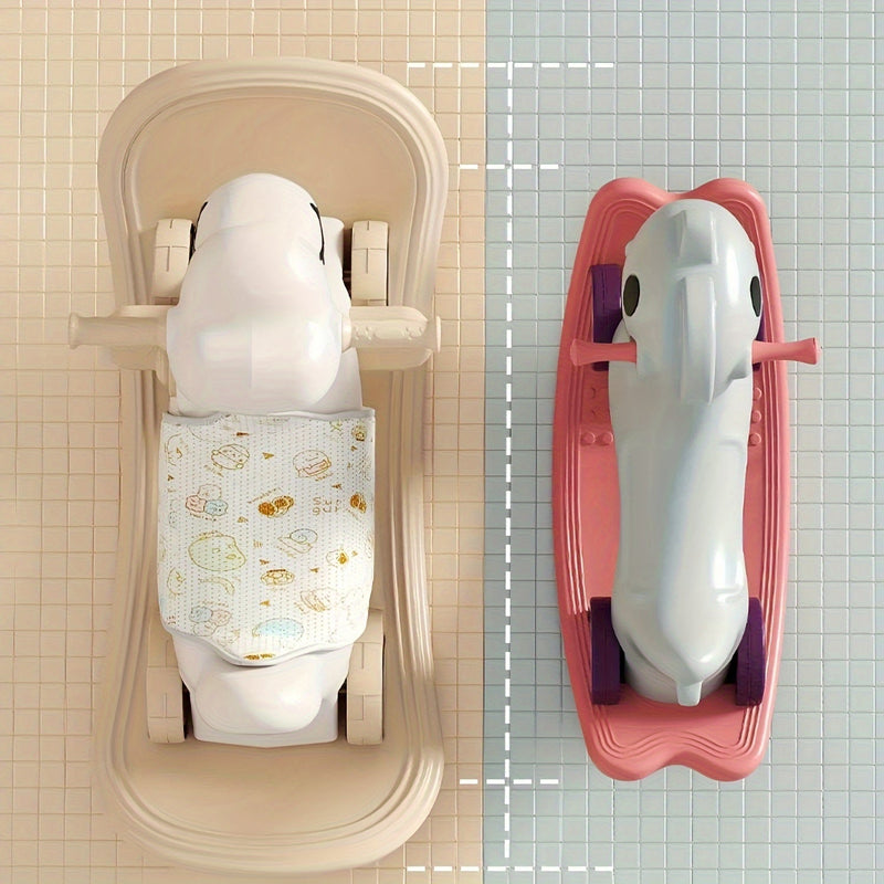 2-în-1 Leagăn pentru Copii și Bicicletă Echilibru - Jucărie Sigură și Distractivă