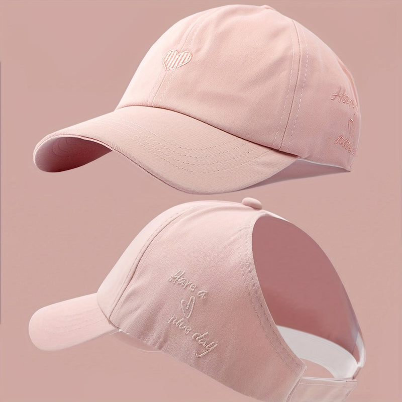 Șapcă de baseball pentru femei cu deschidere pentru coadă de cal – ușoară și ventilată