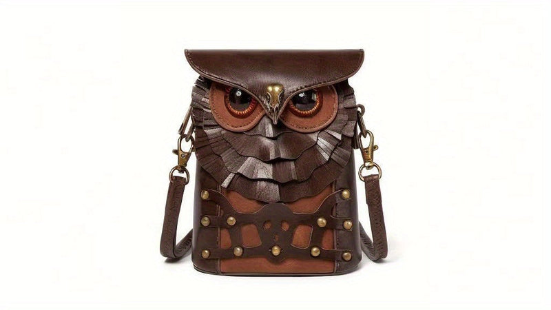 Steampunk Sowa Mini Torebka – Stylowa i Funkcjonalna