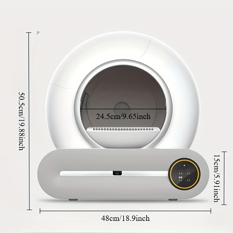 Ekstra Duża Samoczyszcząca Kuweta dla Kotów – Inteligentna i Bezproblemowa