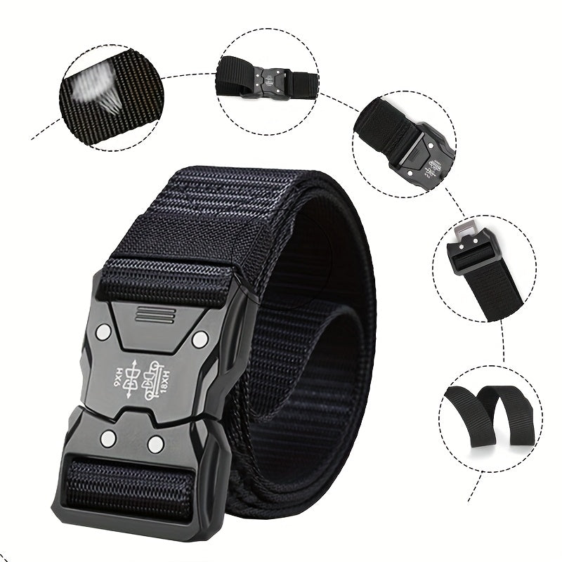 Curea tactică unisex din nailon – rezistentă, respirabilă și versatilă