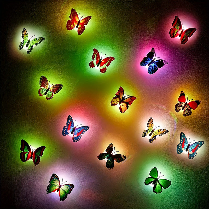 LED lampy ButterflyGlow - magické 3D osvětlení motýla