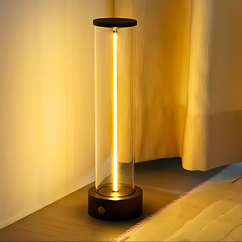 LumièreTube Lampa Stołowa - Minimalistyczny Design z 3 Poziomami Jasności