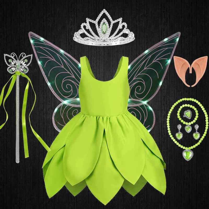 Costum Tinkerbell pentru Copii – Magic și Fermecător pentru Petreceri