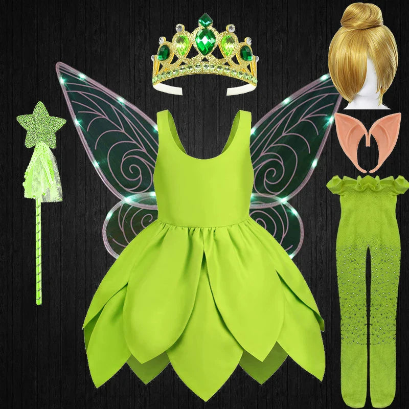 Costum Tinkerbell pentru Copii – Magic și Fermecător pentru Petreceri