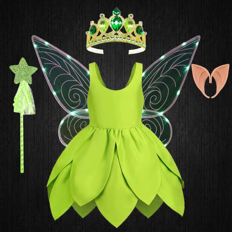 Costum Tinkerbell pentru Copii – Magic și Fermecător pentru Petreceri