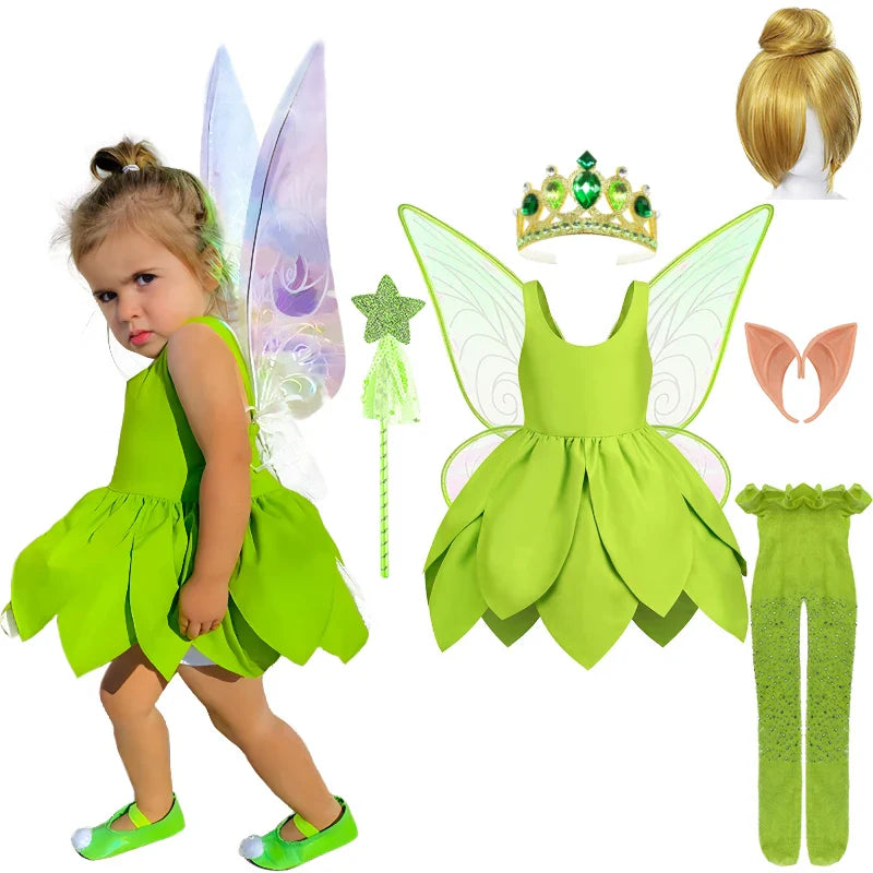 Costum Tinkerbell pentru Copii – Magic și Fermecător pentru Petreceri