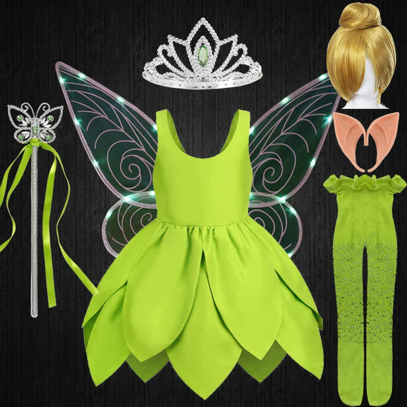 Costum Tinkerbell pentru Copii – Magic și Fermecător pentru Petreceri