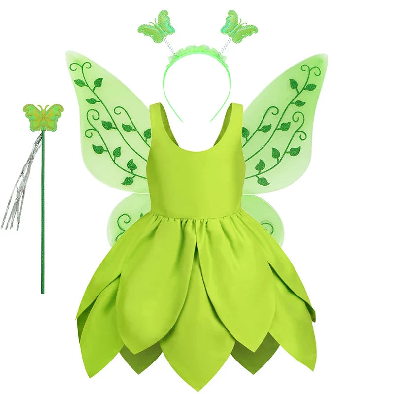 Costum Tinkerbell pentru Copii – Magic și Fermecător pentru Petreceri