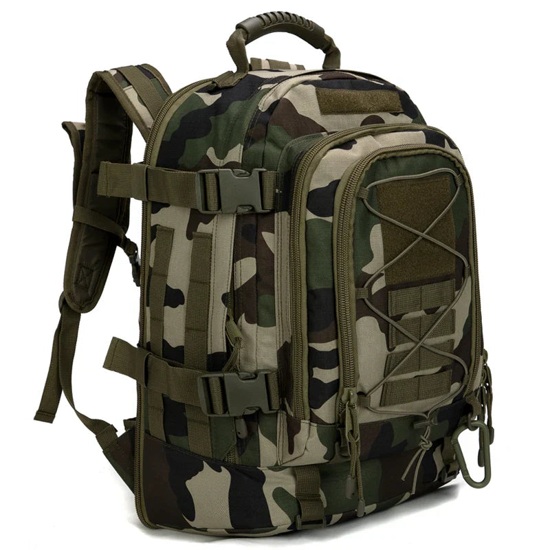 Rucsac tactic 65L – Ideal pentru aventuri în aer liber și camping