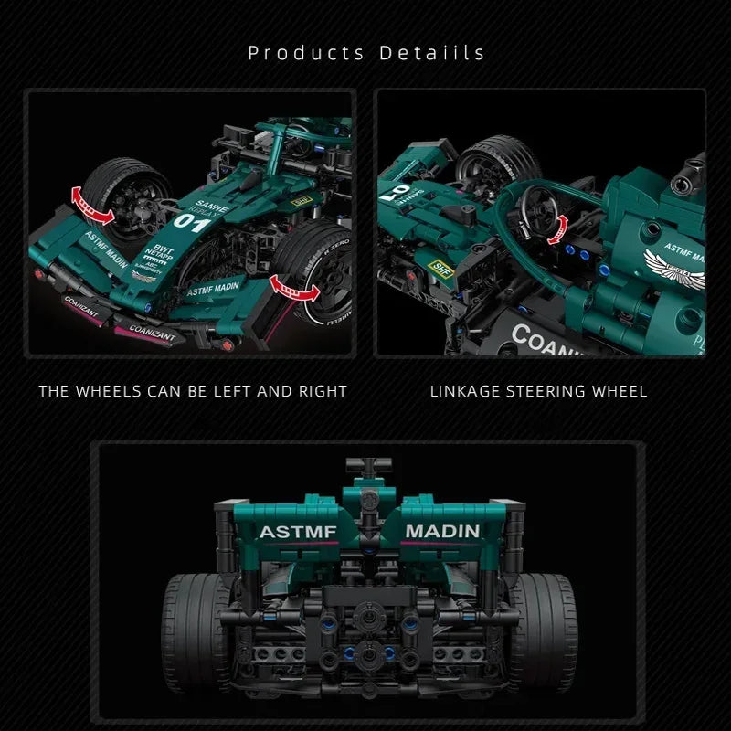 Zestaw do budowy wyścigowego samochodu - Ekscytujący model dla hobbystów