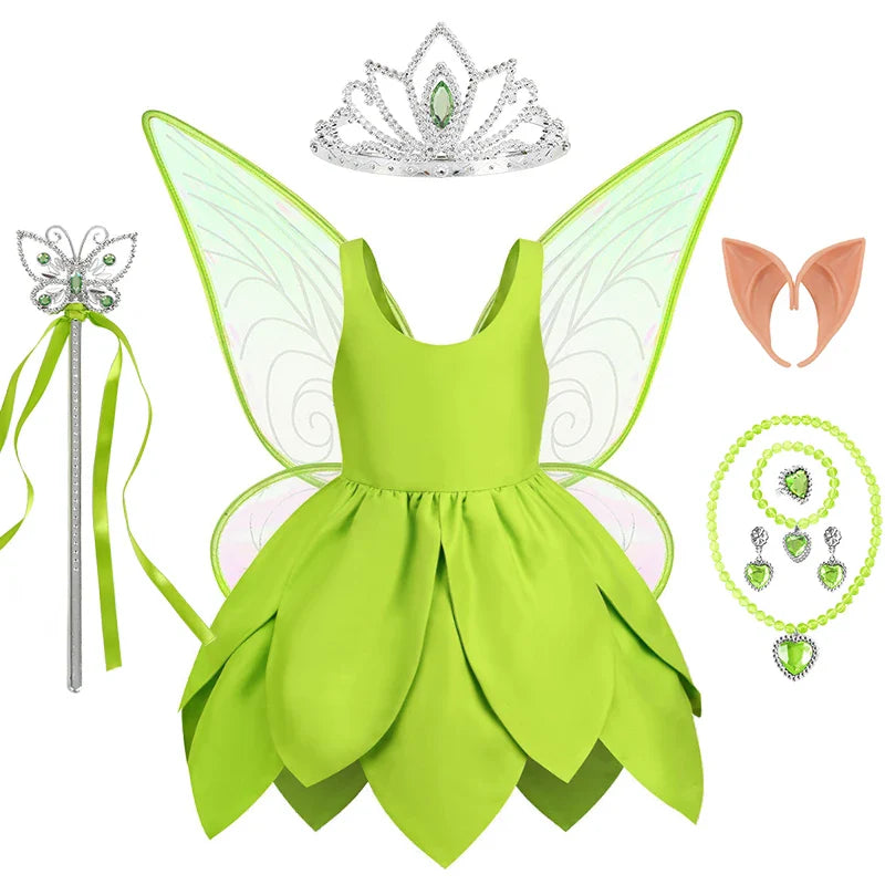 Costum Tinkerbell pentru Copii – Magic și Fermecător pentru Petreceri
