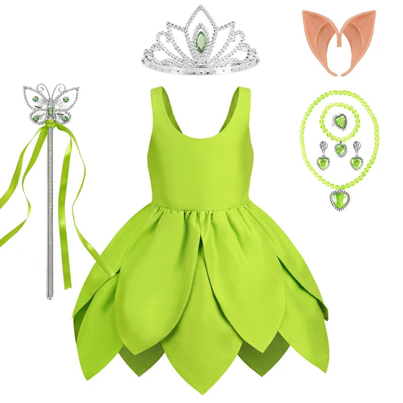 Costum Tinkerbell pentru Copii – Magic și Fermecător pentru Petreceri