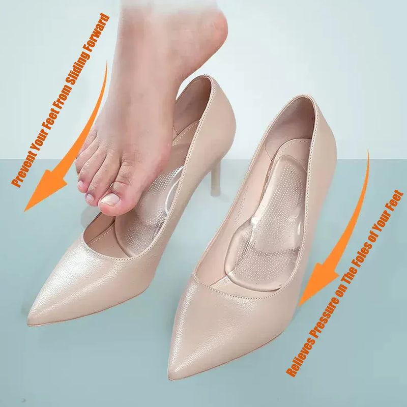 Silikonowe Żelowe Wkładki Ortopedyczne – Wsparcie Łuku i Komfort